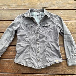Carhartt flannel lined shirt